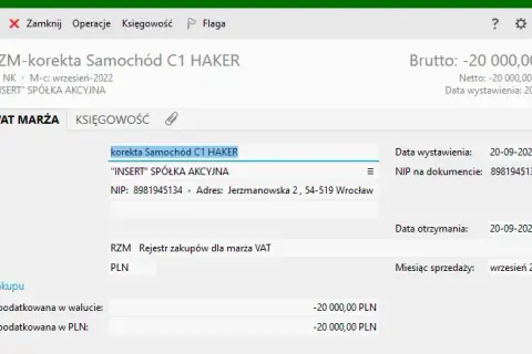 Czy można zwrócić samochód kupiony na fakturę VAT marża? Sprawdź zasady zwrotu