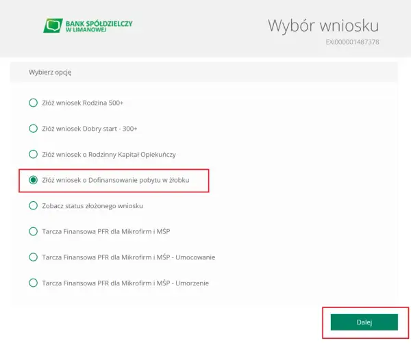 Czy wniosek o dofinansowanie do żłobka trzeba składać co miesiąc?